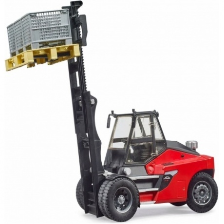 Погрузчик Linde HT160 с 3 паллетами 02-513 Bruder
Погрузчик Linde HT160 с 3 паллетами 02-513 Bruder