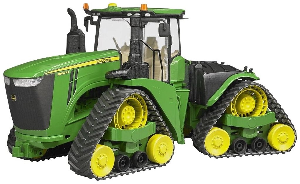 Трактор John Deere 9620RX гусеничный 04-055 Bruder
Трактор John Deere 9620RX гусеничный 04-055 Bruder