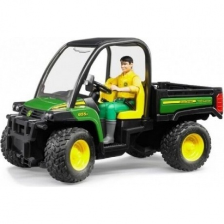 Мини-самосвал John Deere Gator XUV 855D с фигуркой водителя 107 мм Bruder 02490
Мини-самосвал John Deere Gator XUV 855D с фигуркой водителя 107 мм Bruder 02490