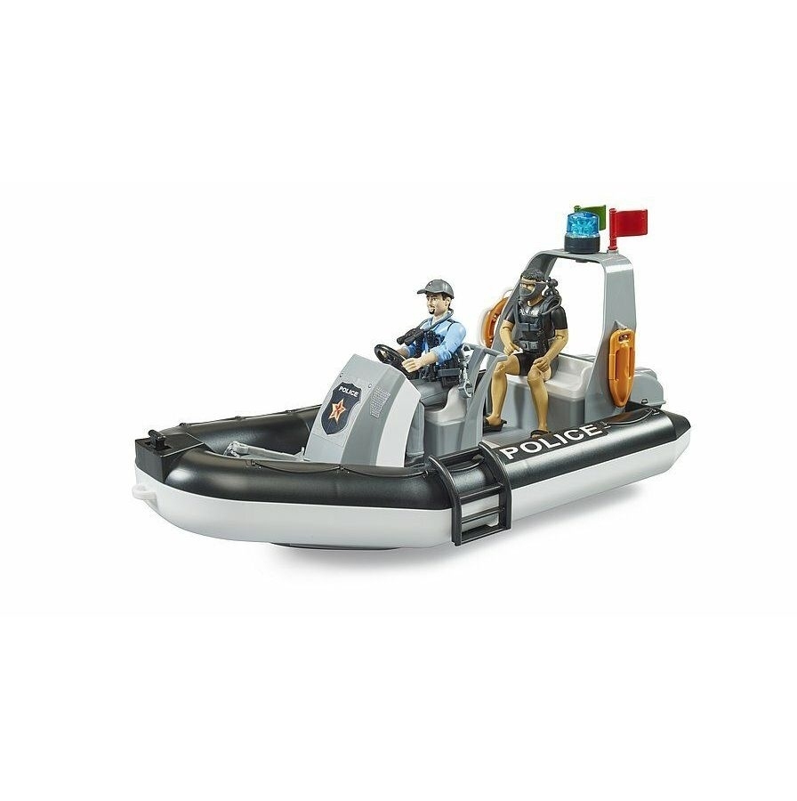 Bruder 62733 Полицейский катер с вращающимся маяком, 2 фигурки и аксессуары
Bruder 62733 Полицейский катер с вращающимся маяком, 2 фигурки и аксессуары