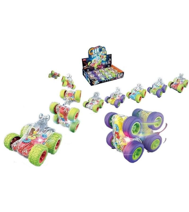 Внедорожник GEAR STUNT CAR инерционный (свет) (блок 12шт) 36789J
Внедорожник GEAR STUNT CAR инерционный (свет) (блок 12шт) 36789J
