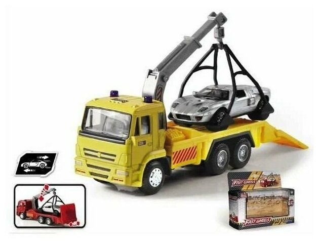 Автовоз 1:54 желтый инерционный с машинкой в коробке 6509D
Автовоз 1:54 желтый инерционный с машинкой в коробке 6509D