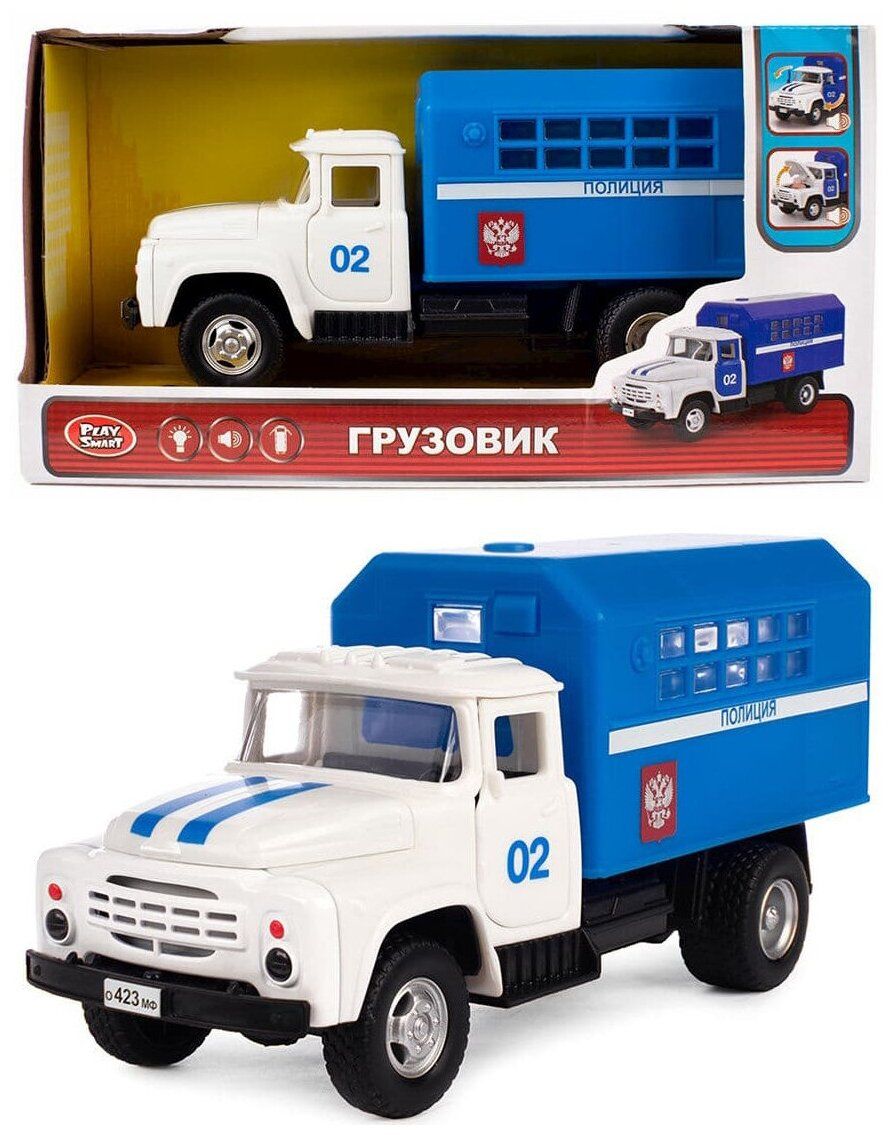 Полицейская машина 1:34 инерционная (свет,звук) в коробке 9710B
Полицейская машина 1:34 инерционная (свет,звук) в коробке 9710B