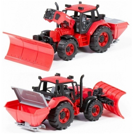 Трактор "Belarus" снегоуборочный (в коробке) 91888
Трактор "Belarus" снегоуборочный (в коробке) 91888