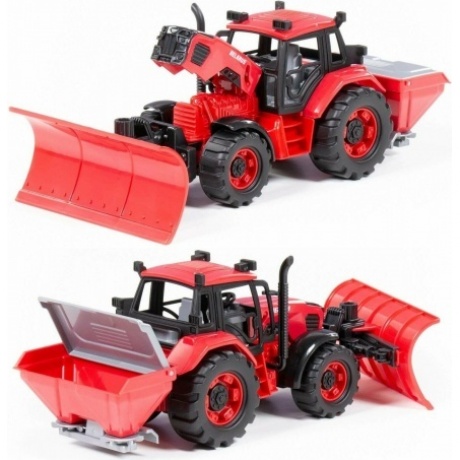 Трактор "Belarus" снегоуборочный (в коробке) 91888
Трактор "Belarus" снегоуборочный (в коробке) 91888