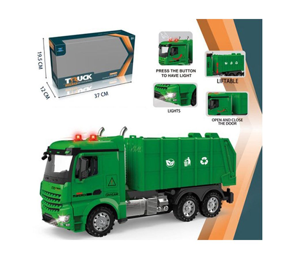 Спецтехника инерционная Мусоровоз (свет,звук) в коробке GC017
Спецтехника инерционная Мусоровоз (свет,звук) в коробке GC017