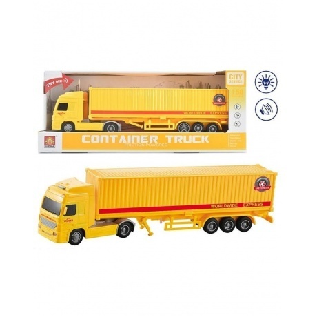 Грузовой автомобиль 1:50 инерционный на батарейках(свет,звук )в коробке;WORLDWIDE EXPRESS;съемный,открывающийся контейнер
Грузовой автомобиль 1:50 инерционный на батарейках(свет,звук )в коробке;WORLDWIDE EXPRESS;съемный,открывающийся контейнер