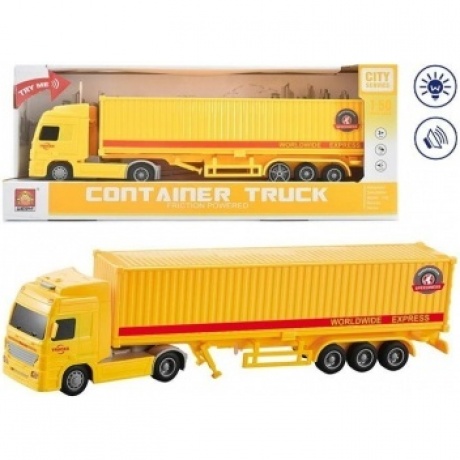 Грузовой автомобиль 1:50 инерционный на батарейках(свет,звук )в коробке;WORLDWIDE EXPRESS;съемный,открывающийся контейнер
Грузовой автомобиль 1:50 инерционный на батарейках(свет,звук )в коробке;WORLDWIDE EXPRESS;съемный,открывающийся контейнер