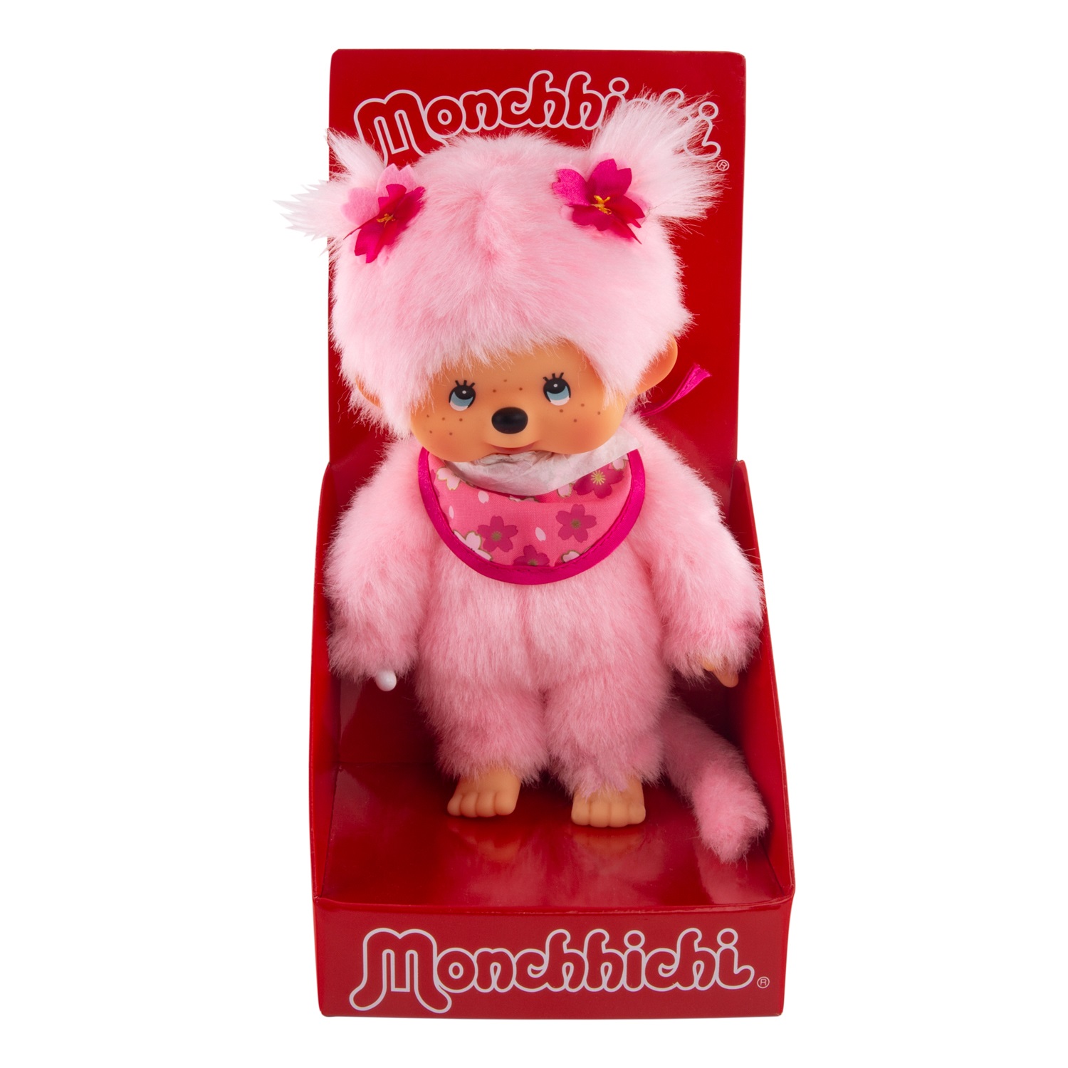 Мягкая игрушка Monchhichi 20 см девочка с розовой шерсткой в слюнявчике сакура
Мягкая игрушка Monchhichi 20 см девочка с розовой шерсткой в слюнявчике сакура