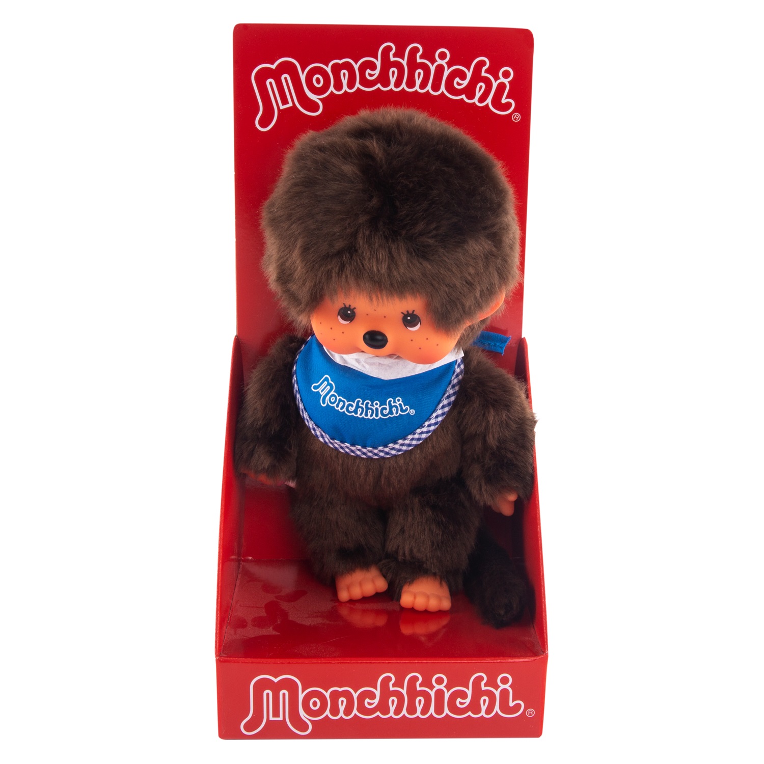 Мягкая игрушка Monchhichi 20 см мальчик в синем слюнявчике
Мягкая игрушка Monchhichi 20 см мальчик в синем слюнявчике