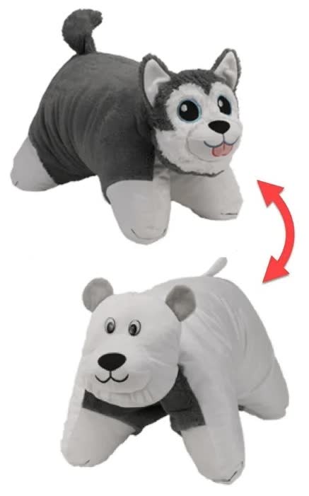 Мягкая игрушка 1Toy Вывернушка 2в1 Хаски - Полярный Медведь Т12043
Мягкая игрушка 1Toy Вывернушка 2в1 Хаски - Полярный Медведь Т12043