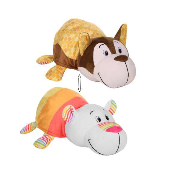 1TOY Вывернушка Ням-Ням 2-в-1 40 см., плюш. Хаски с ароматом медовой глазури-Полярный мишка с ароматом фруктового мороженого,пакет
1TOY Вывернушка Ням-Ням 2-в-1 40 см., плюш. Хаски с ароматом медовой глазури-Полярный мишка с ароматом фруктового мороженого,пакет