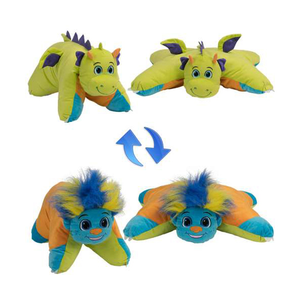 1TOY Подушка Вывернушка 2в1, Разноцветный Тролль-Салатовый Дракон
1TOY Подушка Вывернушка 2в1, Разноцветный Тролль-Салатовый Дракон