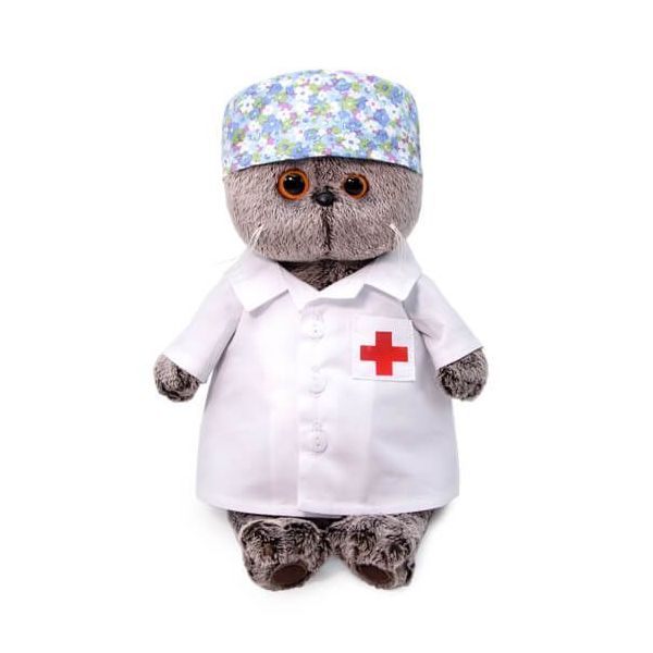Мягкая игрушка BUDI BASA Ks30-161 Басик - доктор 30 см
Мягкая игрушка BUDI BASA Ks30-161 Басик - доктор 30 см