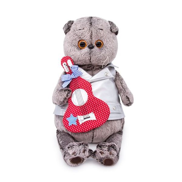 Мягкая игрушка BUDI BASA Ks25-104 Басик в жилете с гитарой 25см
Мягкая игрушка BUDI BASA Ks25-104 Басик в жилете с гитарой 25см