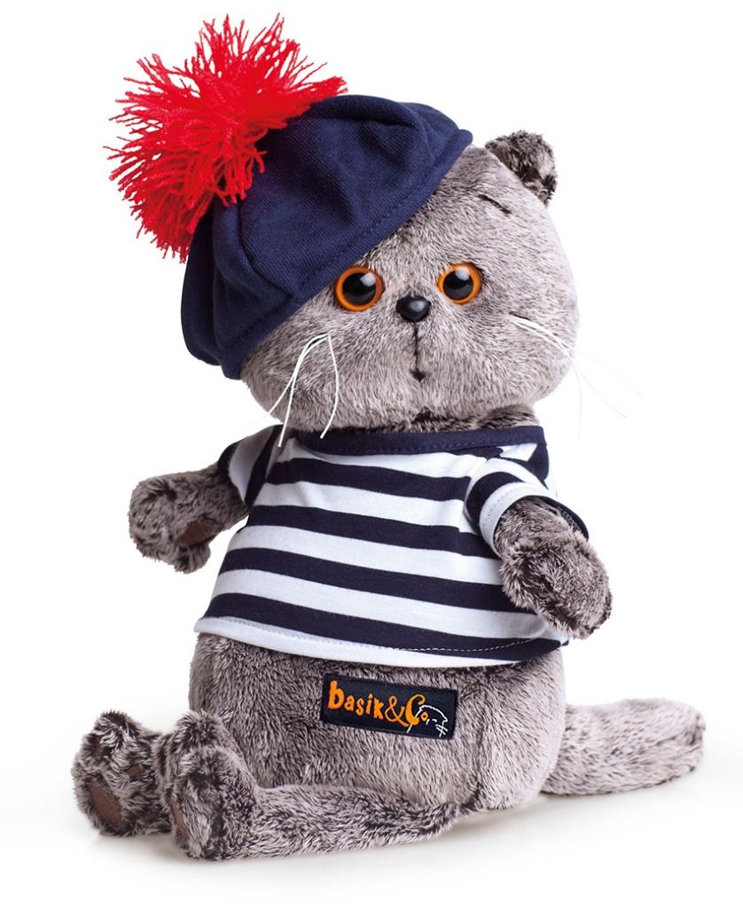 Мягкая игрушка BUDI BASA Ks25-010 Басик в тельняшке и берете 25см
Мягкая игрушка BUDI BASA Ks25-010 Басик в тельняшке и берете 25см