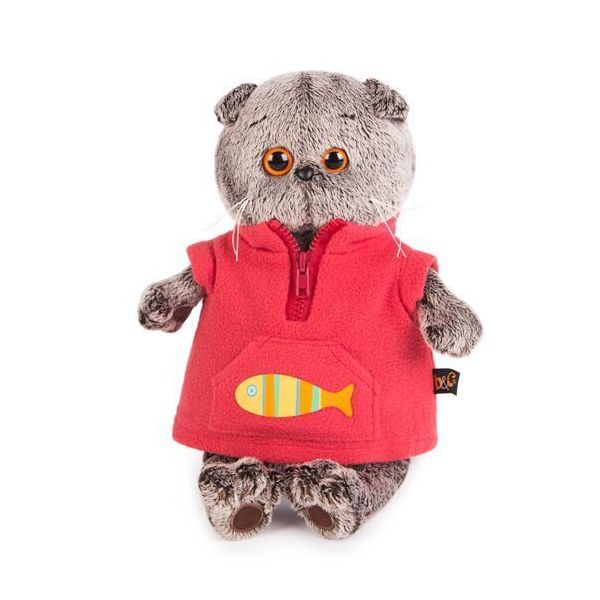 Мягкая игрушка BUDI BASA Ks30-068 Басик в красном флисовом жилете 30 см
Мягкая игрушка BUDI BASA Ks30-068 Басик в красном флисовом жилете 30 см