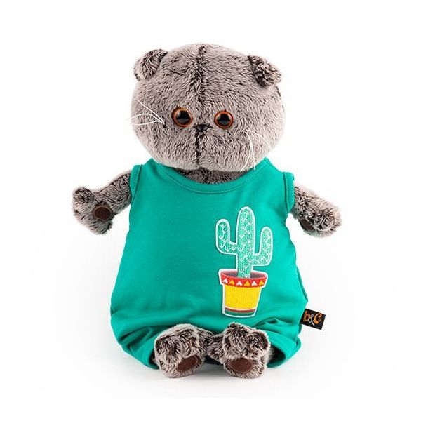 Мягкая игрушка BUDI BASA Ks19-100 Басик в изумрудном комбинезоне с кактусом 19 см
Мягкая игрушка BUDI BASA Ks19-100 Басик в изумрудном комбинезоне с кактусом 19 см