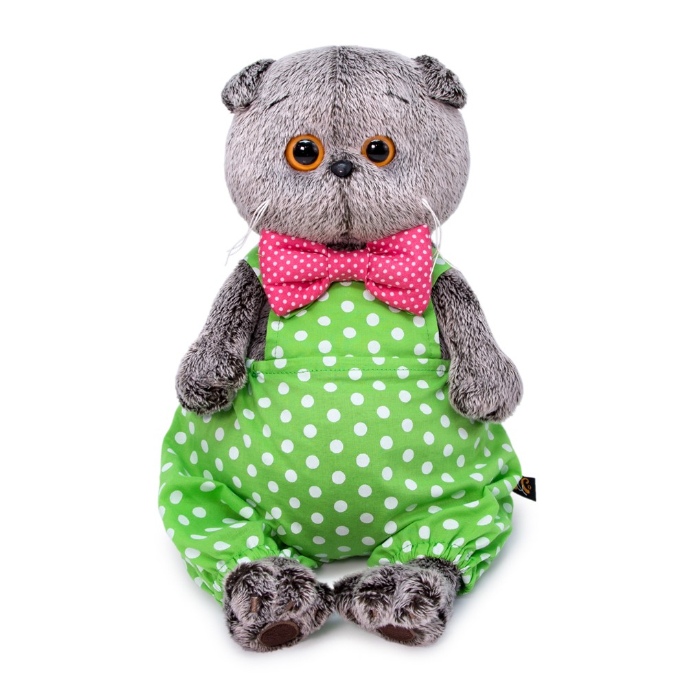 Мягкая игрушка BUDI BASA Ks25-171 Басик в зеленом комбинезоне 25 см
Мягкая игрушка BUDI BASA Ks25-171 Басик в зеленом комбинезоне 25 см