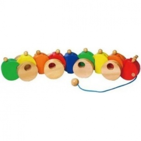 Каталка на веревочке "Гусеница" в коробке VIGA 59950
Каталка на веревочке "Гусеница" в коробке VIGA 59950