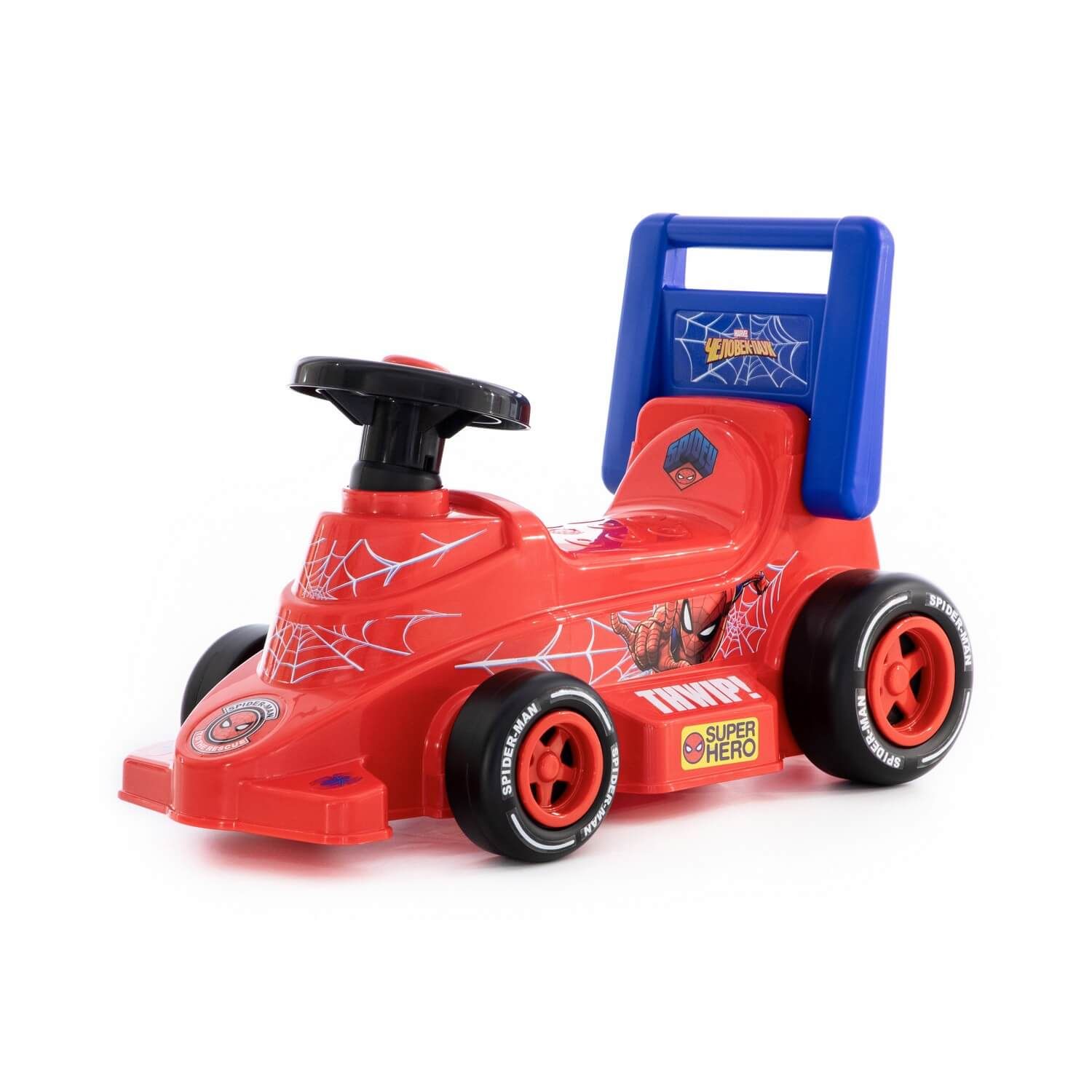 Автомобиль-каталка Marvel "Человек-паук" Полесье 78728
Автомобиль-каталка Marvel "Человек-паук" Полесье 78728