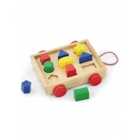 Каталка-сортер на веревке в коробке VIGA 58583
Каталка-сортер на веревке в коробке VIGA 58583