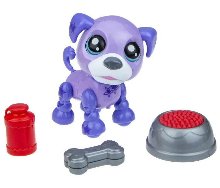 Игрушка интерактивная 1TOY Robo Pets Озорной щенок, фиолетовый
Игрушка интерактивная 1TOY Robo Pets Озорной щенок, фиолетовый