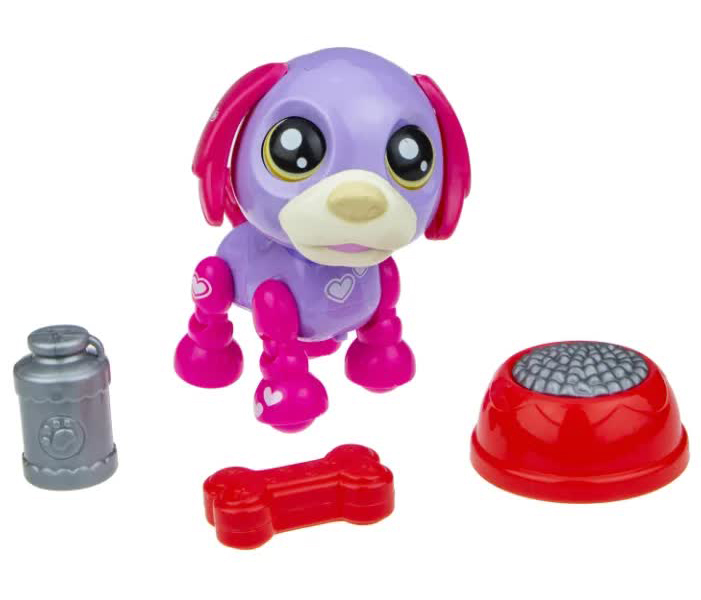 Игрушка интерактивная 1TOY Robo Pets Озорной щенок, фуксия
Игрушка интерактивная 1TOY Robo Pets Озорной щенок, фуксия