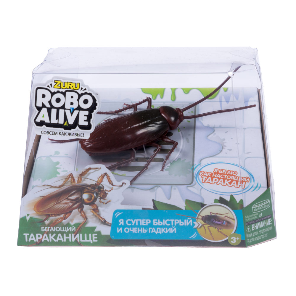 Игрушка интерактивная 1TOY Робо-Таракан RoboAlive
Игрушка интерактивная 1TOY Робо-Таракан RoboAlive