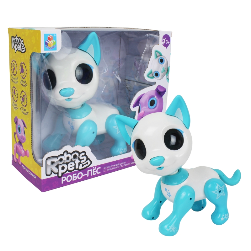 Робо- пёс 1TOY, белый.
Робо- пёс 1TOY, белый.