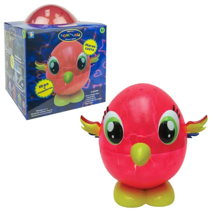 Светильник-игрушка 1TOY Лампики "Попугай" в коробочке
Светильник-игрушка 1TOY Лампики "Попугай" в коробочке