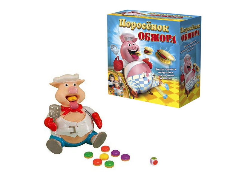 Игра интерактивная "Поросенок обжора", в коробке Goliath 30702.006
Игра интерактивная "Поросенок обжора", в коробке Goliath 30702.006