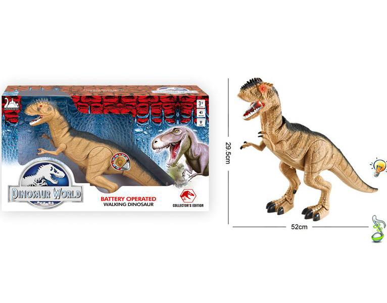 Динозавр на бат.(свет,звук) в коробке RS6161
Динозавр на бат.(свет,звук) в коробке RS6161