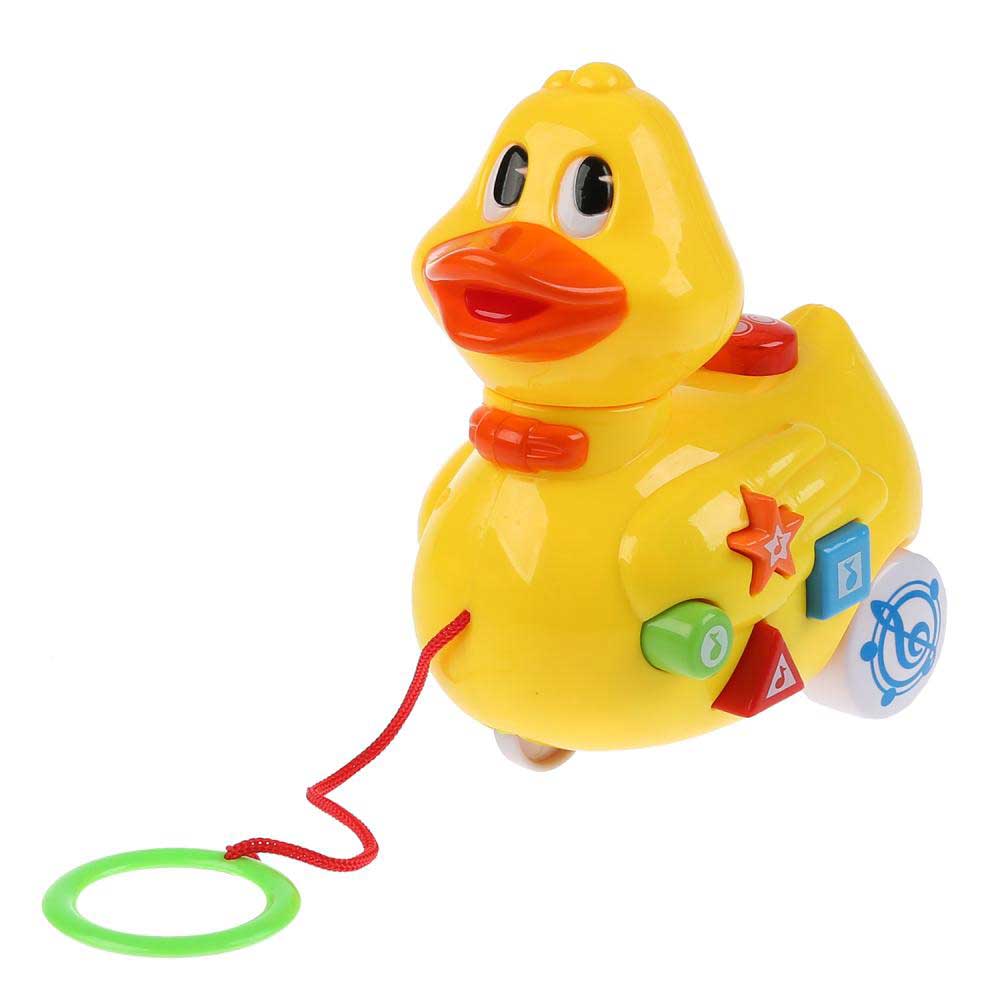 Уточка с потешками (звук, трещотка, каталка) со светом В795360-R-D1
Уточка с потешками (звук, трещотка, каталка) со светом В795360-R-D1