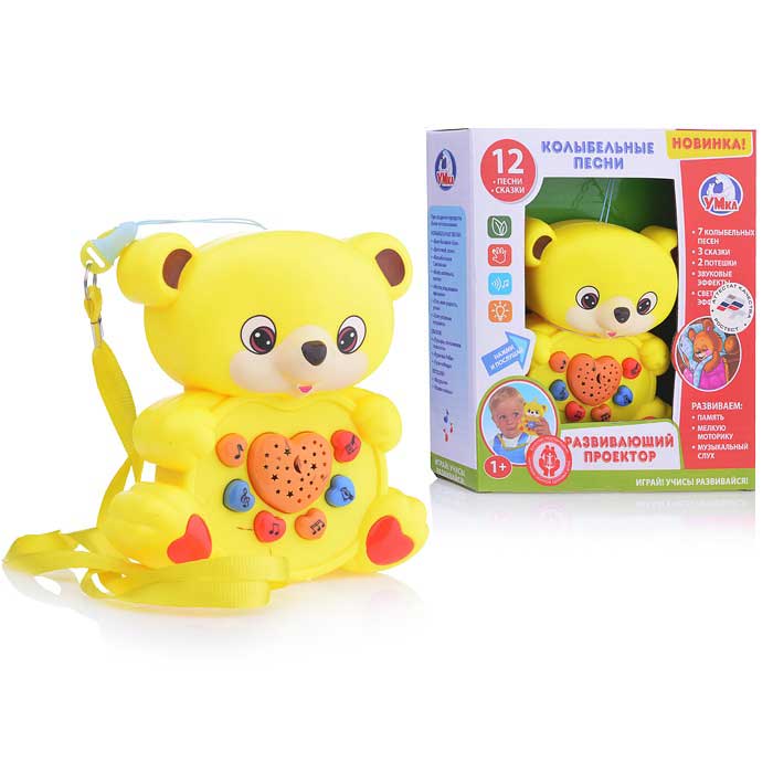 Развив.проектор Любимые колыбельные песни и сказки ТМ Умка 263046
Развив.проектор Любимые колыбельные песни и сказки ТМ Умка 263046