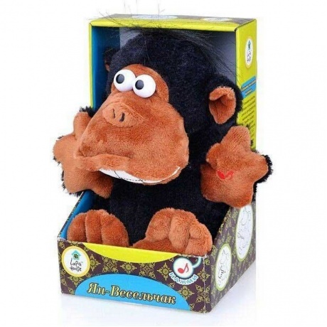 Горилла Lapa House Ян-весельчак интерактивный 19 см арт.29528
Горилла Lapa House Ян-весельчак интерактивный 19 см арт.29528