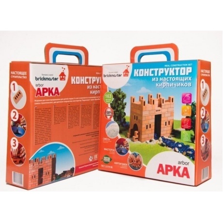 Керамический конструктор Brickmaster 204 Арка (163 детали)
Керамический конструктор Brickmaster 204 Арка (163 детали)