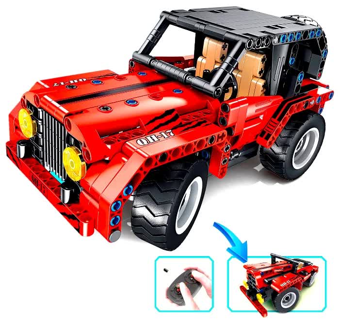 Конструктор QiHui "Странники дорог" 2 в 1 (радиоуправляемая модель), 333 эл
Конструктор QiHui "Странники дорог" 2 в 1 (радиоуправляемая модель), 333 эл