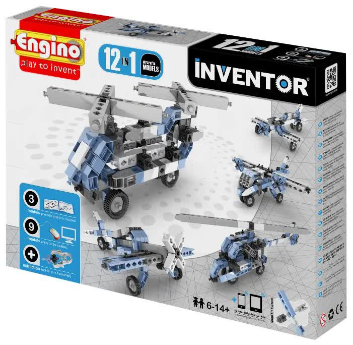 Конструктор Engino Pico Builds Самолеты 12 моделей из одного комплекта
Конструктор Engino Pico Builds Самолеты 12 моделей из одного комплекта