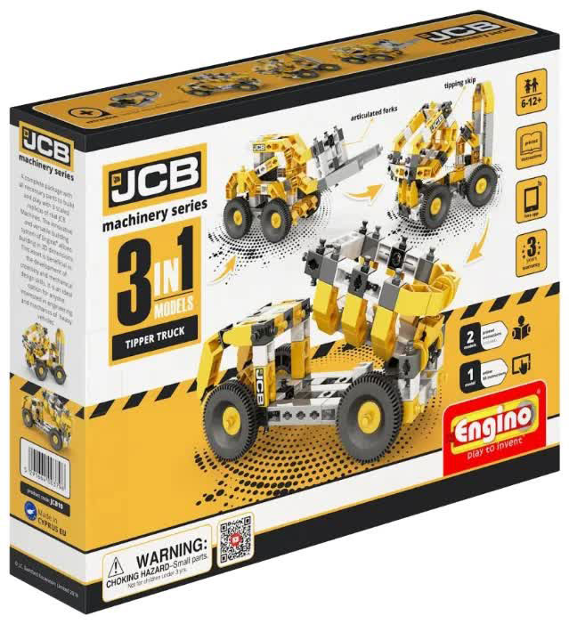 Конструктор Engino JCB Самосвал
Конструктор Engino JCB Самосвал
