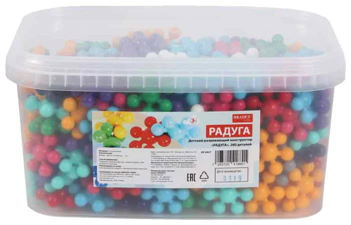 Конструктор Bradex 260 деталей DE 0427
Конструктор Bradex 260 деталей DE 0427