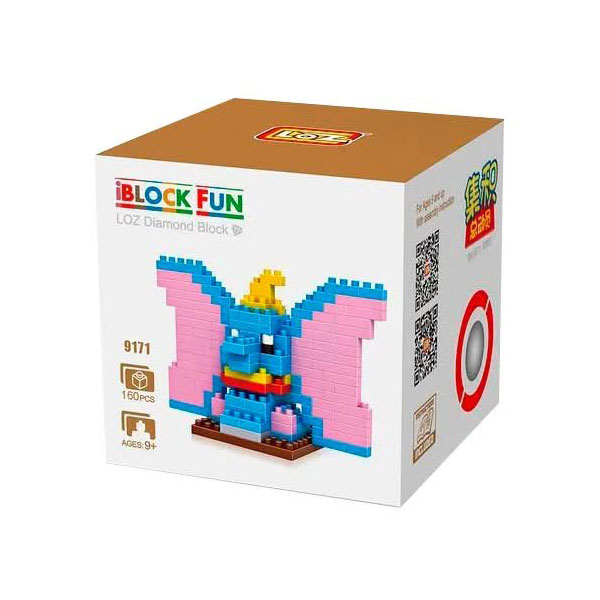 Конструктор LoZ Слон 160 деталей
Конструктор LoZ Слон 160 деталей