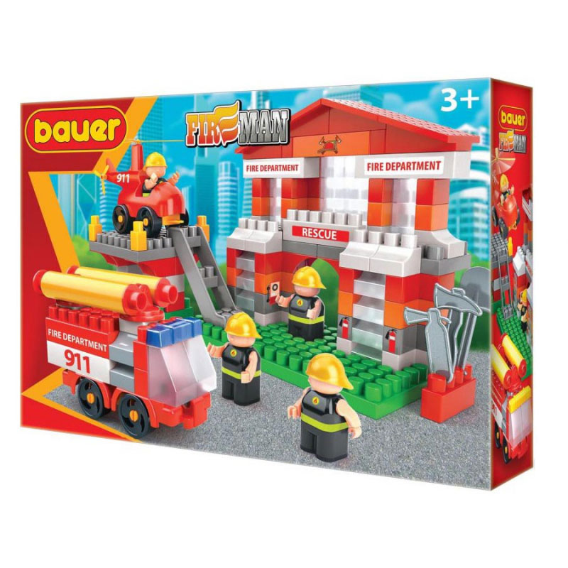 Конструктор Bauer Fireman Пожарная часть 742
Конструктор Bauer Fireman Пожарная часть 742