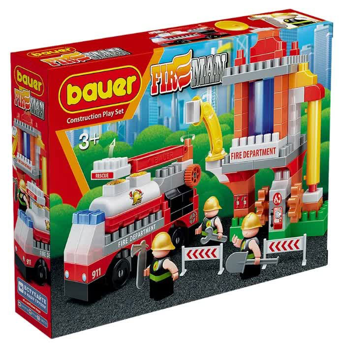Конструктор Bauer Fireman Пожарная вышка 741
Конструктор Bauer Fireman Пожарная вышка 741