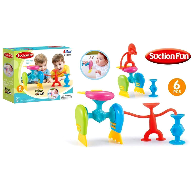 Конструктор Sibelly Suction Fun Животные 6 деталей
Конструктор Sibelly Suction Fun Животные 6 деталей