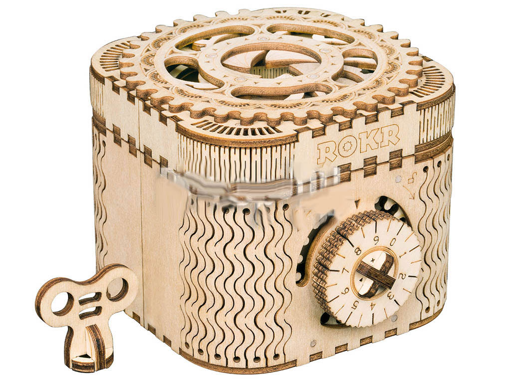 Конструктор DIY House Шкатулка - сейф с механическим заводом
Конструктор DIY House Шкатулка - сейф с механическим заводом