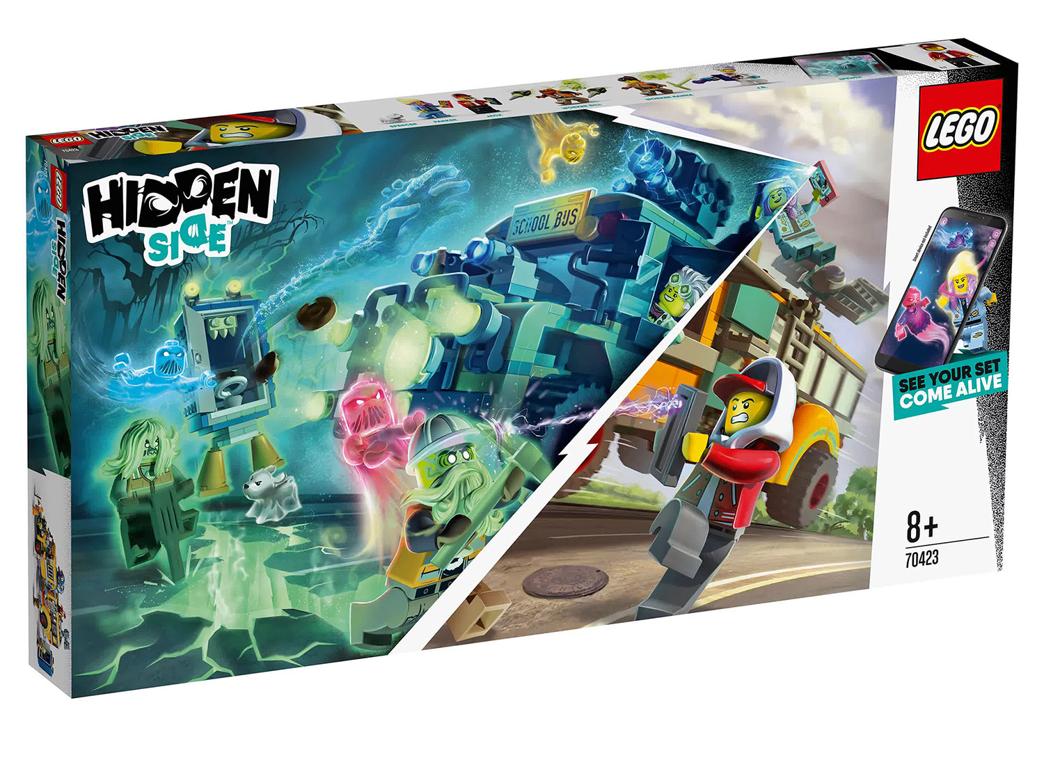 Конструктор LEGO Hidden Side Автобус охотников за паранормальными явлениями
Конструктор LEGO Hidden Side Автобус охотников за паранормальными явлениями