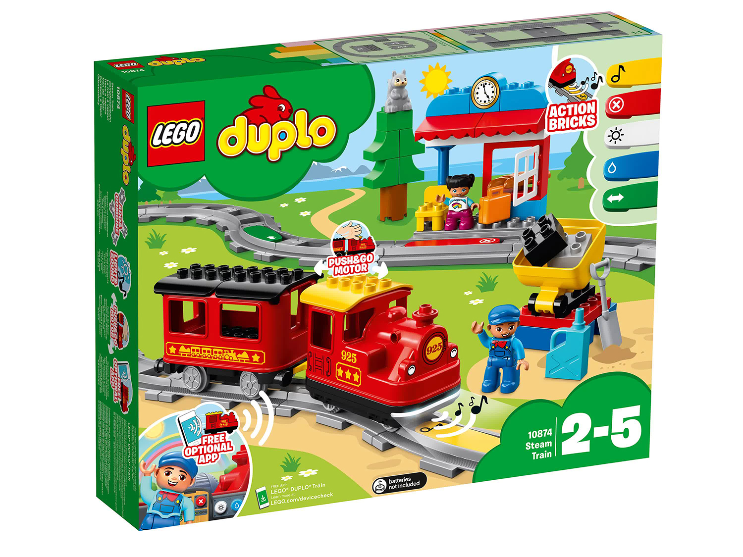 Конструктор LEGO Duplo Поезд на паровой тяге
Конструктор LEGO Duplo Поезд на паровой тяге