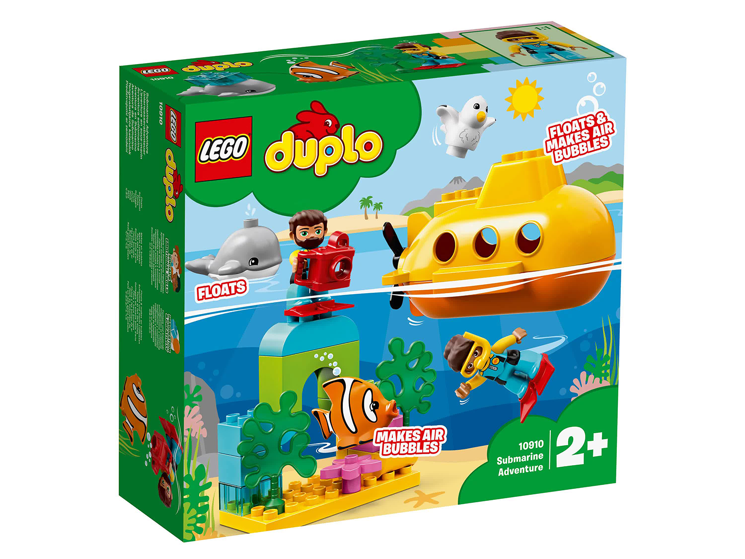 Конструктор LEGO Duplo Путешествие субмарины
Конструктор LEGO Duplo Путешествие субмарины