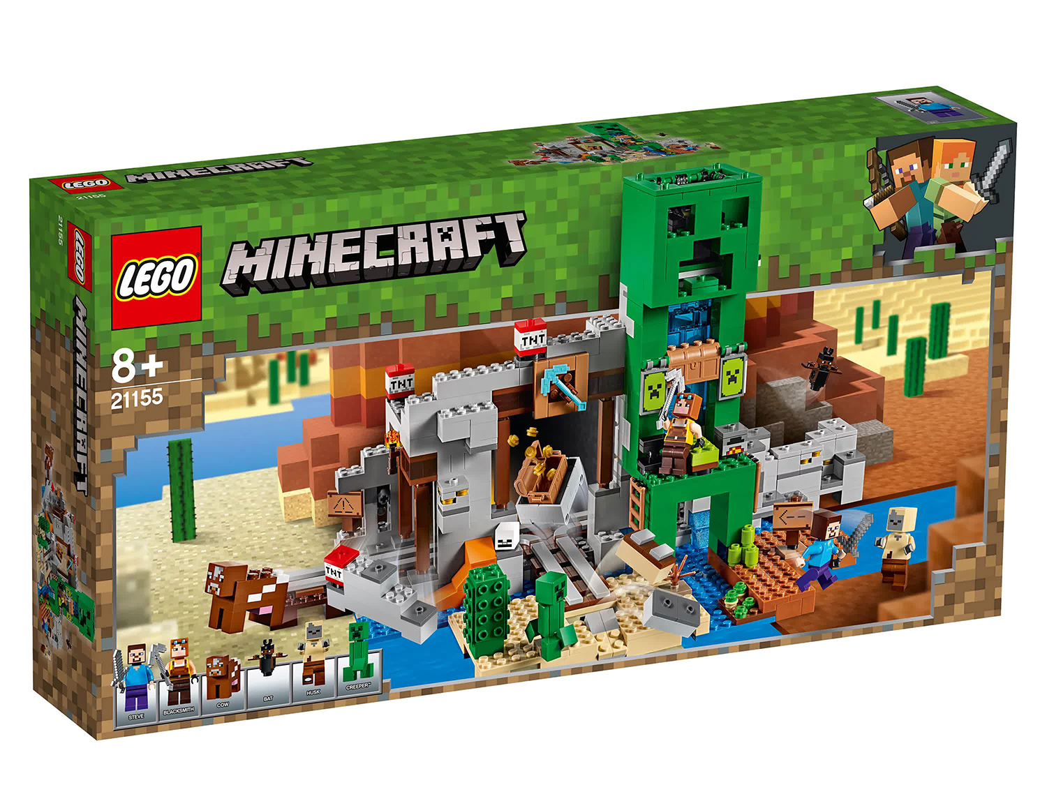 Конструктор LEGO Minecraft Шахта крипера
Конструктор LEGO Minecraft Шахта крипера